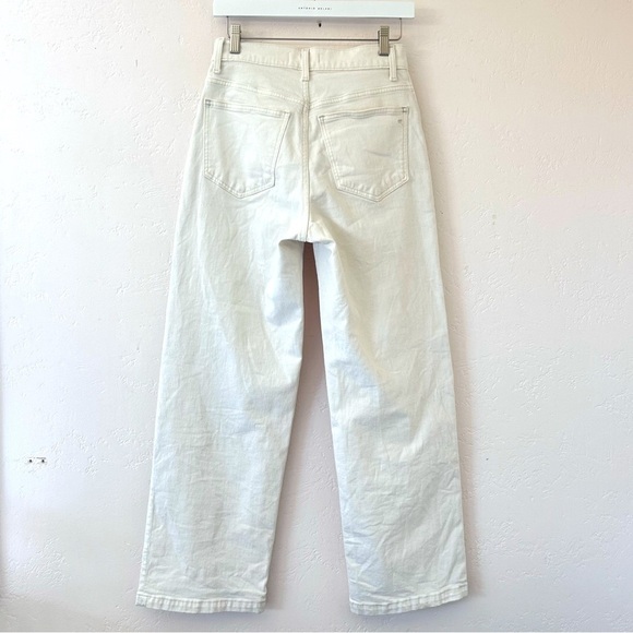 MADEWELL The Perfect Vintage Wide-Leg Jean in Tile White Patch Pocket Edition 26 - Picture 6 of 11